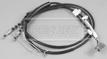 BORG & BECK bkb2753 -  Трос, стояночная тормозная система